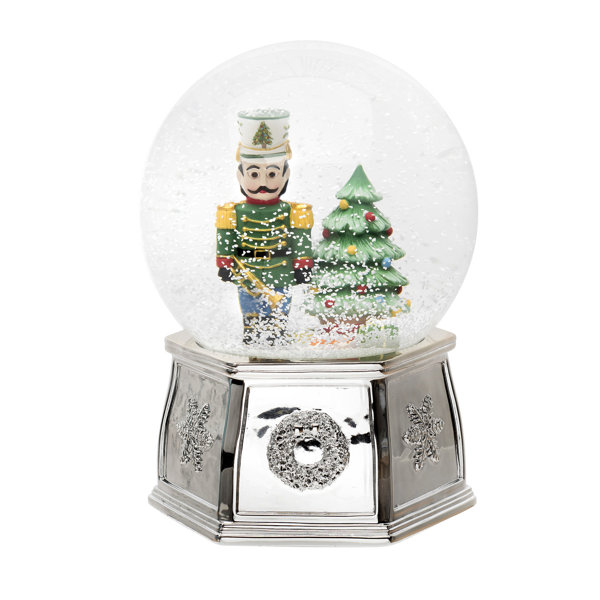 Spode Christmas Tree Musical Nutcracker Snow Globe & Reviews Wayfair